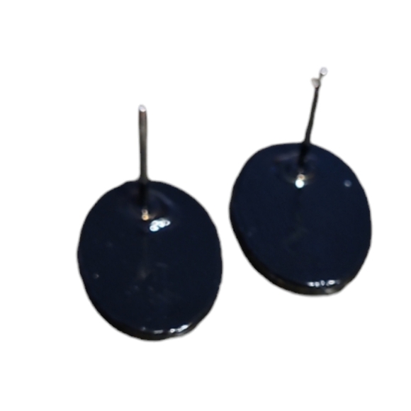 Jason Voorhees stud back earrings - Picture 2 of 2